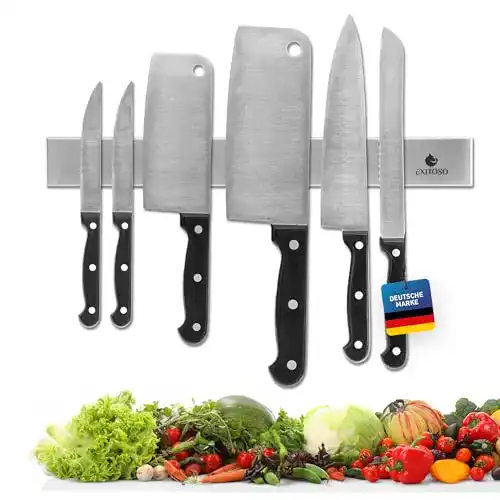 Magnetleiste für Messer aus Edelstahl selbstklebend