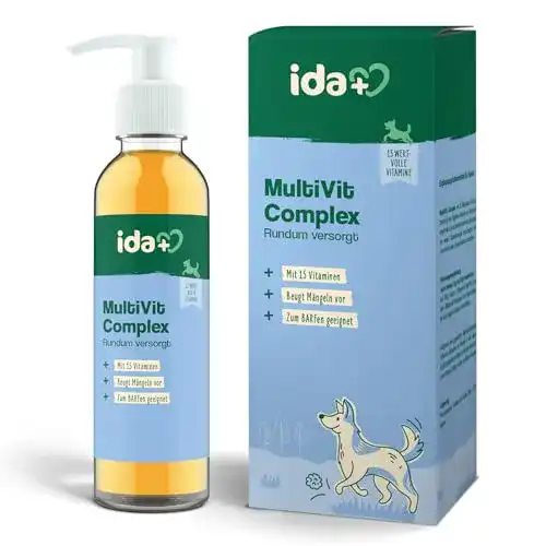 Hunde-Vitamine Ida Plus Multivitaminsaft für Hunde 200 ml