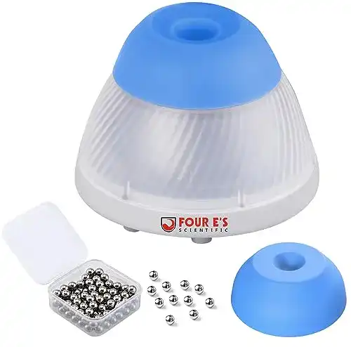 Vortex-Mixer Four E’s Scientific mit 100 Stahlkugeln für schnelles Mischen