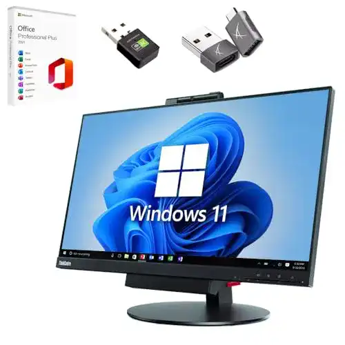 Lenovo ThinkCentre TIO24 Gen3 All-in-One-PC mit 24 Zoll Display
