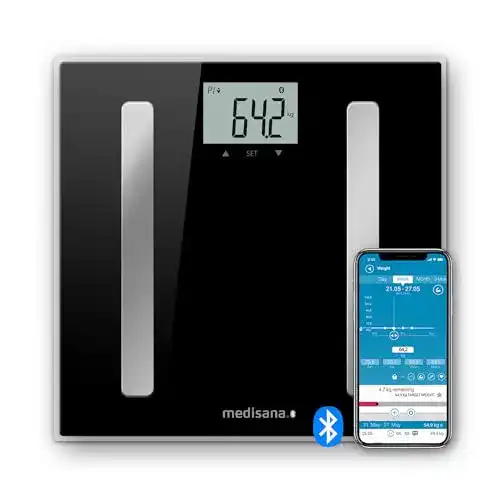 Medisana Waage BS A45 Connect, digitale Körperanalysewaage