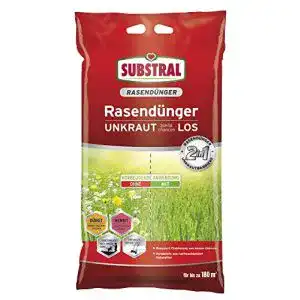 Substral 2in1 Rasendünger gegen Unkraut für bis zu 180 qm