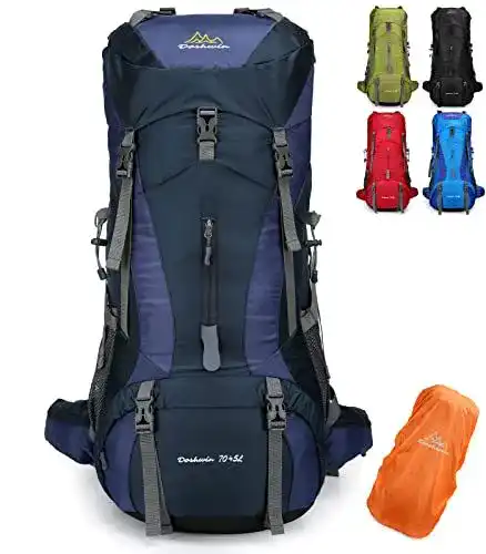 Doshwin 70L Backpacking-Rucksack für Outdoor-Aktivitäten