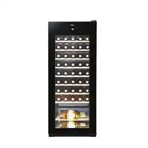 Haier Weinkühlschrank WS50GA für 50 Flaschen, 127 cm hoch, schwarz
