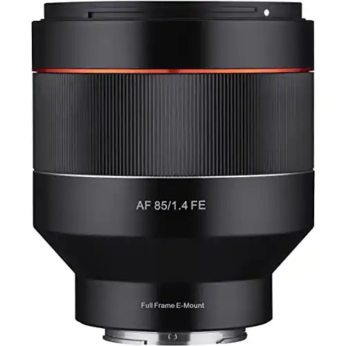 Samyang AF 85 mm F1.4 Objektiv für Sony FE Kameras
