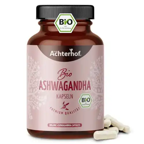 Bio Ashwagandha Kapseln von Achterhof 150 Stück