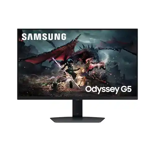 Samsung Odyssey G50D QHD Gaming Monitor 27 Zoll mit Fast IPS-Panel
