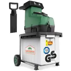 Walzenhäcksler Gardebruk Elektro 2800 W für Gartenarbeiten
