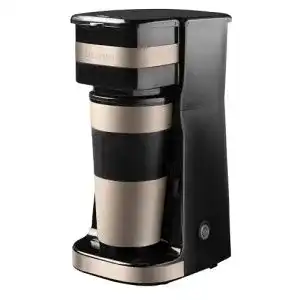 Bestron Kaffeemaschine mit Isolierbecher für Camping und Filterkaffee