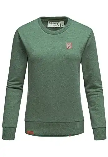 Republix Damen Kapuzenpullover Sweatjacke für Freizeit und Sport