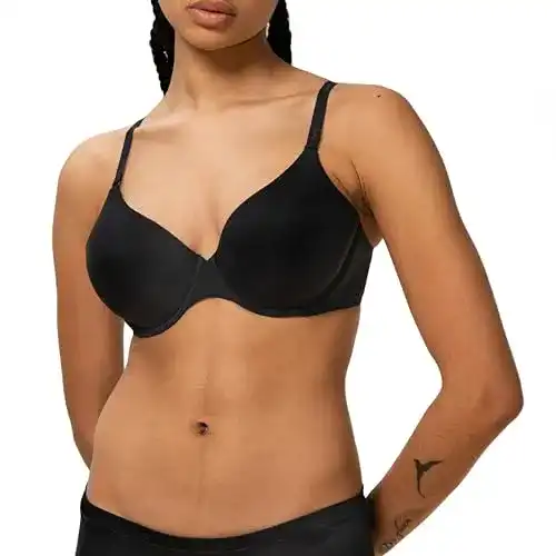 Triumph Damen Halbschalen BH Body Make-Up WHP in Schwarz, Gr. 75C