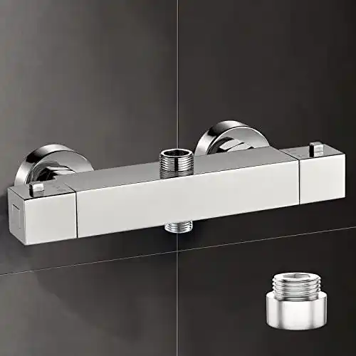 Duscharmatur Solepearl Duschthermostat mit Temperaturregelung und Durchflusseinstellung