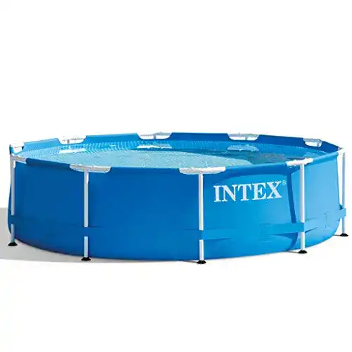 Gartenpool Intex 28202GN Metal Frame Pool – Aufstellpool 305 x 76 cm