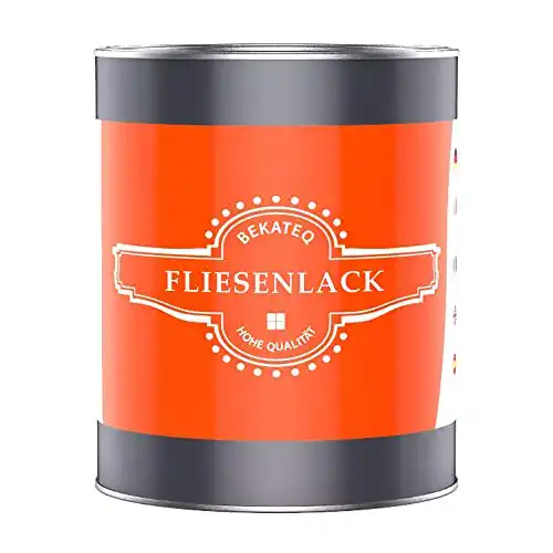 Fliesenlack Bekateq 1K für Boden- und Wandfliesen, 1l Rotbraun