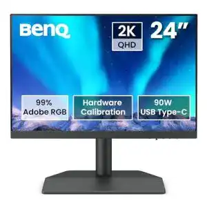 BenQ SW242Q 24 Zoll Monitor für Fotografen mit AQcolor-Technologie