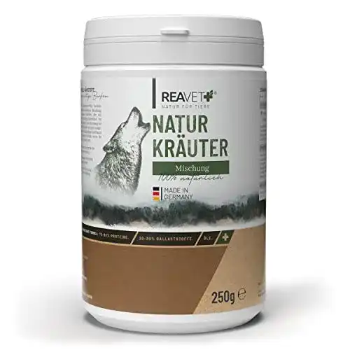 Kräuter für Hunde ReaVET Naturkräuter Mischung 250g für BARF