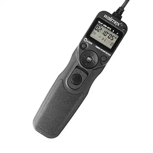 Walimex Digitaler LCD Timer Fernauslöser für Nikon Kameras