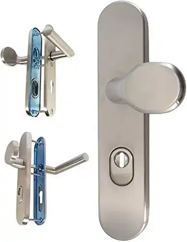 Schutzbeschlag Häusler Edelstahl 1595 CN-Form WE-72 für Wohnungstüren