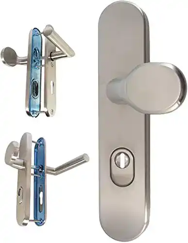 Schutzbeschlag Häusler Edelstahl 1595 CN-Form WE-72 für Wohnungstüren