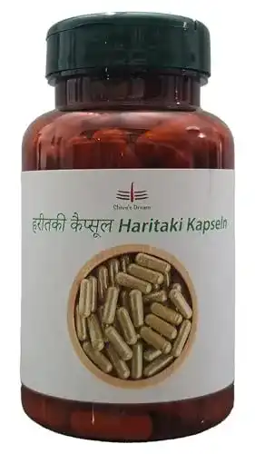 Haritaki Kapseln 170 Stück Vegan HPMC 100% rein