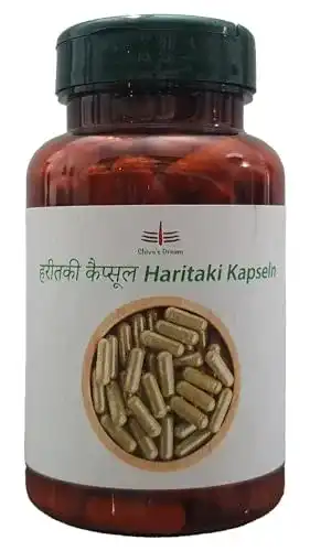 Haritaki Kapseln 170 Stück Vegan HPMC 100% rein