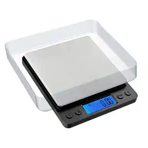 Defurhome Feinwaage 0,01 g – Digitale Waage bis 500 g