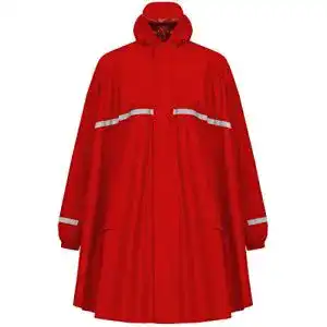 Hock Regenponcho mit Reißverschluss und Ärmeln für Herren und Damen