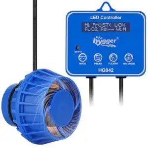 Hygger DC Strömungspumpe für Aquarien – Wavemaker mit 6 Wave Modes