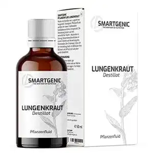 Lungenkraut Tropfen von Smartgenic Naturheilmittel für Atemwege
