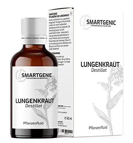Lungenkraut Tropfen von Smartgenic Naturheilmittel für Atemwege