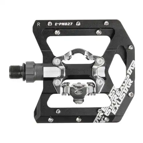 Exustar E-PM827 Klickpedale aus Aluminium für MTB und BMX