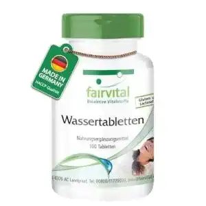 Entwässerungstabletten von Fairvital mit Brennnessel-Extrakt
