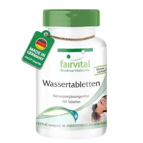 Entwässerungstabletten von Fairvital mit Brennnessel-Extrakt