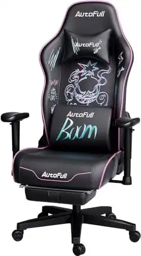 Drehstuhl AutoFull Graffiti Gaming Stuhl für den Schreibtisch