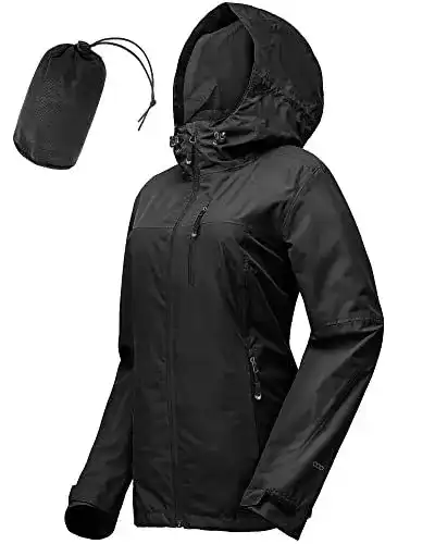 Regenjacke Damen wasserdicht von 33,000ft für Outdoor-Aktivitäten