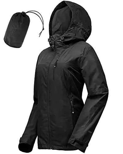 Regenjacke Damen wasserdicht von 33,000ft für Outdoor-Aktivitäten