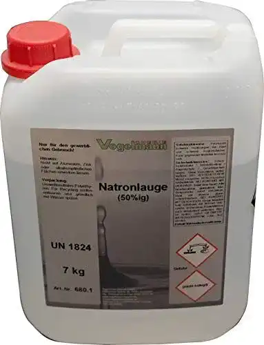 Natronlauge von Vogelmann Chemie GmbH, 7 kg, 50%