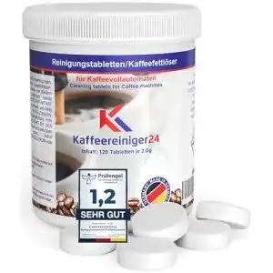 Reinigungstabletten für Kaffeevollautomaten von Kaffeereiniger24