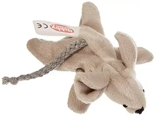 Spielmaus Nobby Plüschspielzeug mit Catnip, 9 cm, 1 Stück
