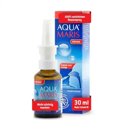 Aqua Maris Strong Meerwasser-Nasenspray 30 ml – Natürliche Linderung