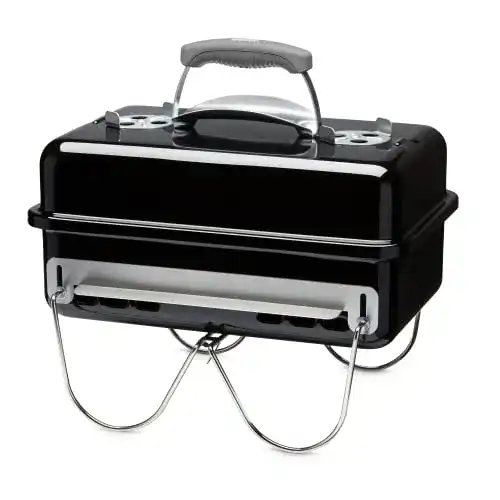 Schickling Holzkohlegrill Weber Go-Anywhere Grill mit 42 x 26 cm Grillfläche