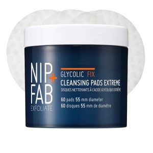Peeling-Pads Nip+Fab Glycolic Extreme Fix Night Pads, 80 ml