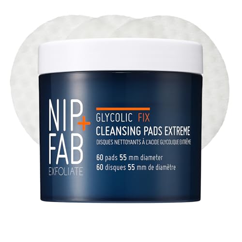 Peeling-Pads Nip+Fab Glycolic Extreme Fix Night Pads, 80 ml