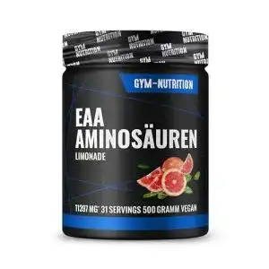 EAA-Pulver von Gym Nutrition – Hochdosiertes essentielles Aminosäure-Pulver