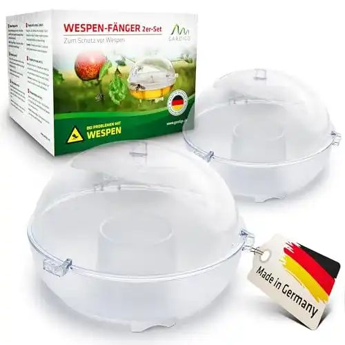 Wespenfalle Gardigo 2er Set zur Wespenabwehr