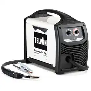 Telwin 816086 Maxima 190 Synergic Schweißgerät für verschiedene Anwendungen