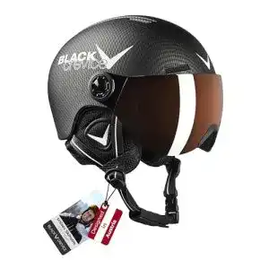 Black Crevice Kinder Skihelm Leogang mit Visier