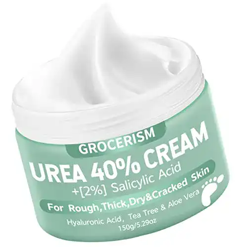 Urea Fußcreme mit 40 Prozent Urea 150 Gramm für intensive Feuchtigkeit