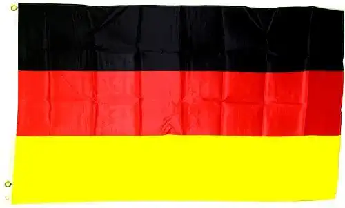 Deutschlandfahne MM, mehrfarbig, 250 x 150 cm