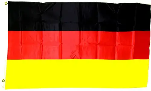 Deutschlandfahne MM, mehrfarbig, 250 x 150 cm